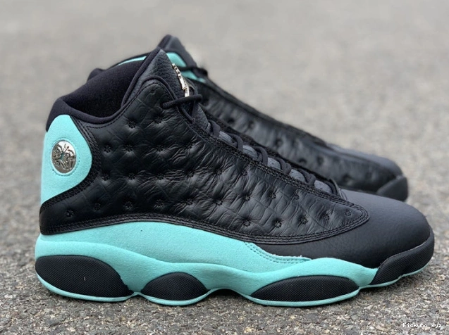 Green 414571-030 Black Air Jordan Island 13 Retro 0817